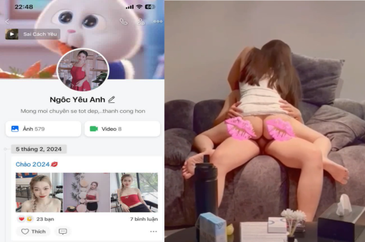 Clip sex FB Ngốc yêu anh thầm lặng bị phát hiện