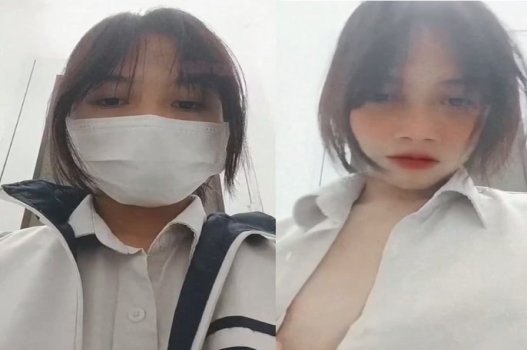 Học sinh vếu nhỏ thong dong giữa mùa hè nóng bỏng