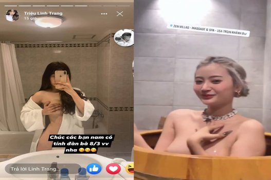 Làm tình genz Triệu Linh Trang mông căng tròn