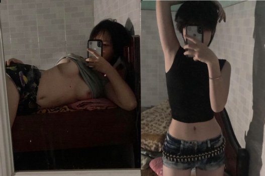 Tóc ngắn dễ thương yêu nhau không ngừng
